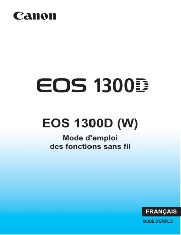 Canon EOS 1300D Manuel du propriétaire | Fixfr