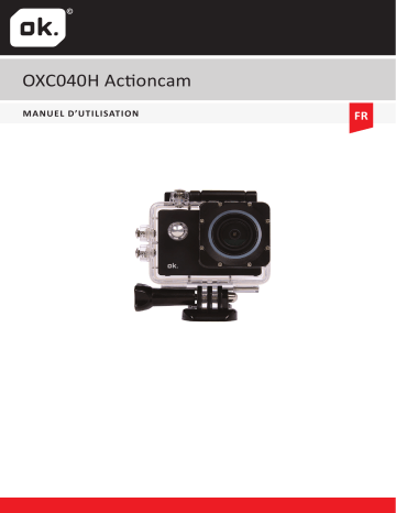OK OXC040H - Actioncam Manuel du propriétaire | Fixfr