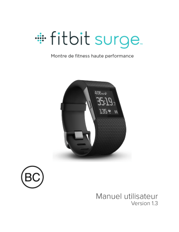Fitbit Surge Manuel du propriétaire | Fixfr