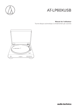 Audio-Technica AT-LP60XUSB Manuel du propriétaire