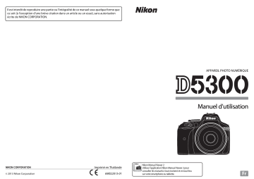 Nikon D5300 Manuel du propriétaire | Fixfr