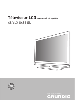 Grundig 48 VLX 8481 SL Manuel du propriétaire