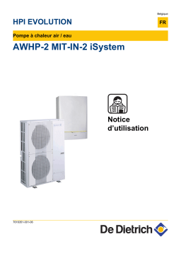 De Dietrich HPI EVOLUTION - AWHP-2 MIT-IN-2 iSystem Manuel du propriétaire