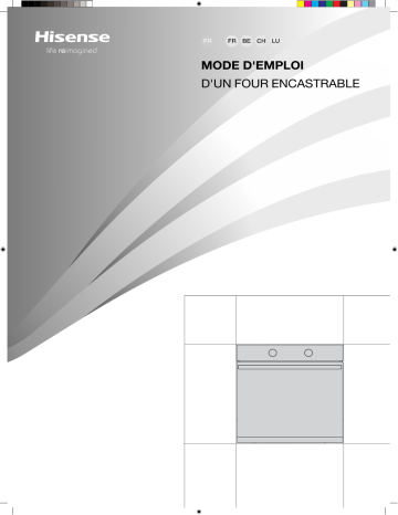 Hisense BSA 65211 CX Four encastrable Manuel du propriétaire | Fixfr