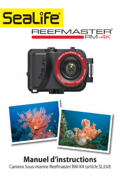Sealife ReefMaster RM-4K Manuel utilisateur