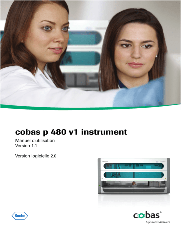 Roche cobas p 480 Manuel utilisateur | Fixfr