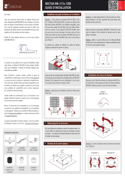 Noctua NM-i115x-1200 Mounting-Kit Accessory Installation manuel