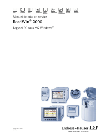 Endres+Hauser ReadWin 2000 (GB) Mode d'emploi | Fixfr