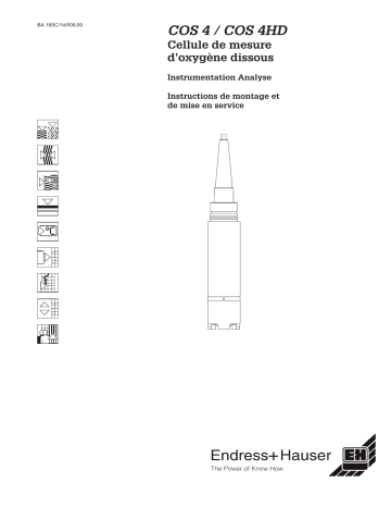 Endres+Hauser COS 4 Mode d'emploi | Fixfr
