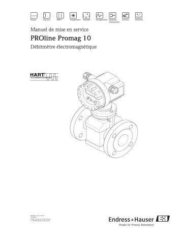 Endres+Hauser Proline Promag 10 HART Mode d'emploi | Fixfr