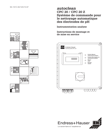 Endres+Hauser CPC 20 Mode d'emploi | Fixfr