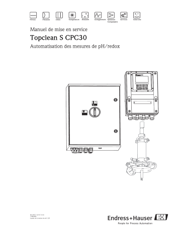 Endres+Hauser Topclean S CPC30 Mode d'emploi | Fixfr
