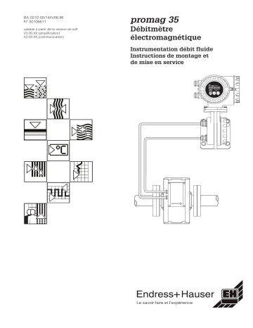 Endres+Hauser Promag 35 Mode d'emploi | Fixfr