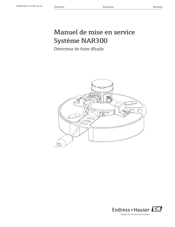 Endres+Hauser NAR300 system Mode d'emploi | Fixfr