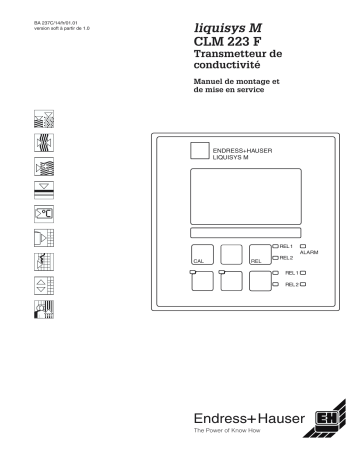 Endres+Hauser Liquisys M CLM223F Mode d'emploi | Fixfr