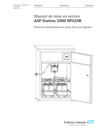 Endres+Hauser ASP Station 2000 RPS20B Mode d'emploi | Fixfr