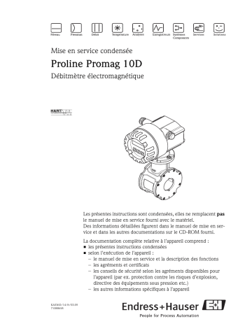 Endres+Hauser Proline Promag 10D Brief Manuel utilisateur | Fixfr