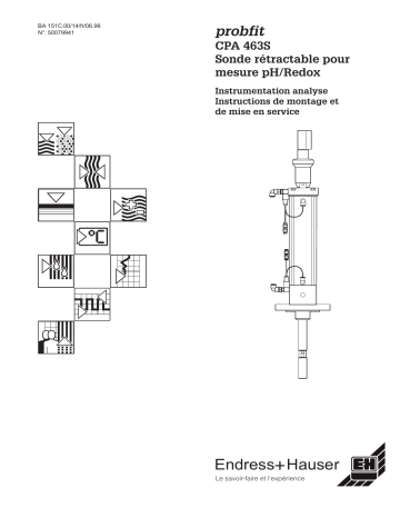 Endres+Hauser CPA463S Mode d'emploi | Fixfr