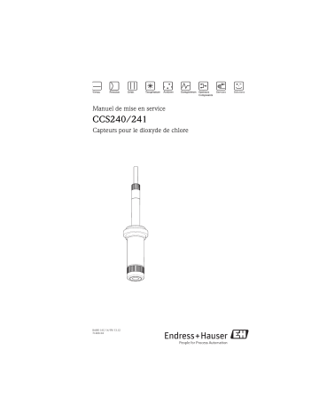 Endres+Hauser CCS240/241 Mode d'emploi | Fixfr