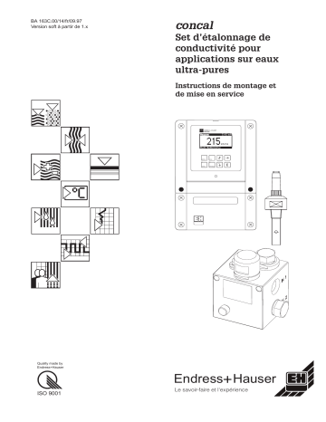 Endres+Hauser CONCAL Mode d'emploi | Fixfr