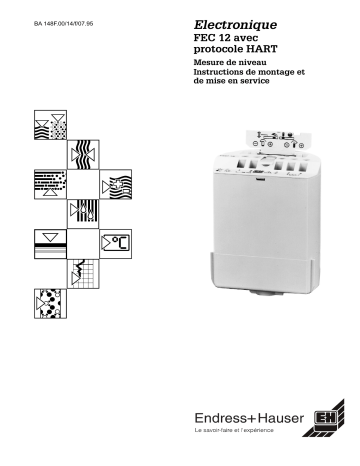 Endres+Hauser Electronic insert FEC 12 Mode d'emploi | Fixfr