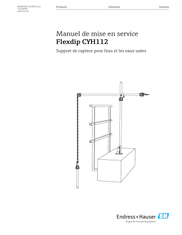 Endres+Hauser Flexdip CYH112 Mode d'emploi | Fixfr