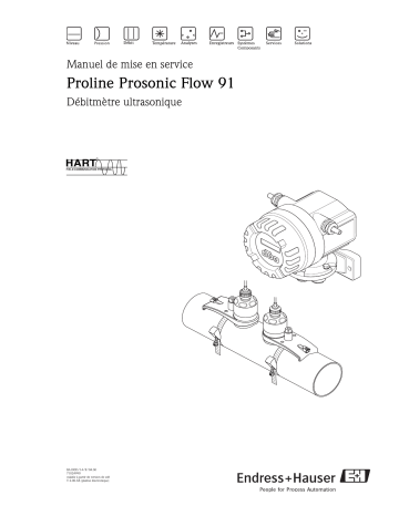 Endres+Hauser Prosonic Flow 91 Mode d'emploi | Fixfr