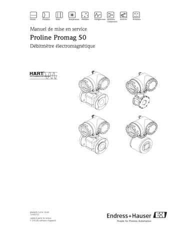 Endres+Hauser Proline Promag 50 HART Mode d'emploi | Fixfr