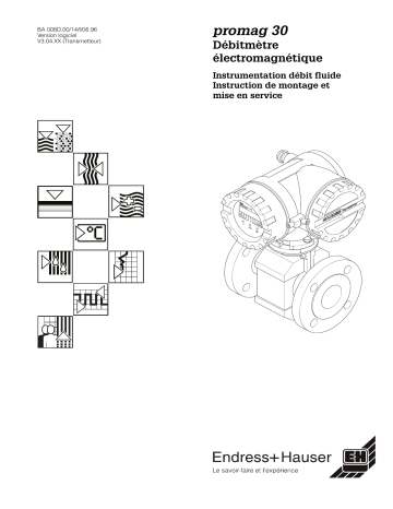 Endres+Hauser Promag 30 Mode d'emploi | Fixfr