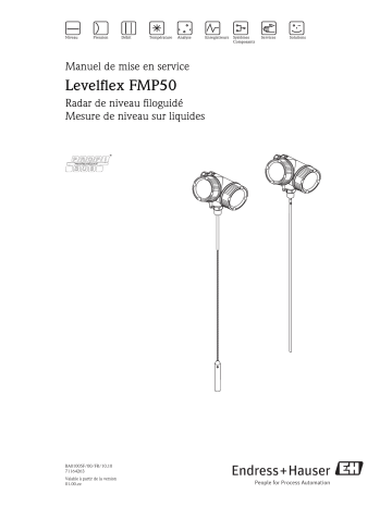 Endres+Hauser Levelflex FMP50 PROFIBUS PA Mode d'emploi | Fixfr