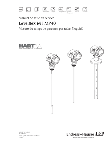 Endres+Hauser Levelflex M FMP40 Interface measurement Mode d'emploi | Fixfr