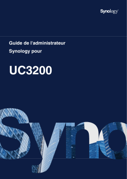 Synology UC3200 Mode d'emploi