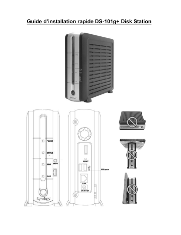 DS-101g+ | Synology DS-101 Manuel utilisateur | Fixfr