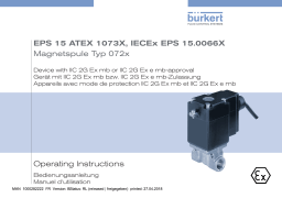 Burkert 2865 Direct-acting 2-way basic proportional valve Manuel utilisateur