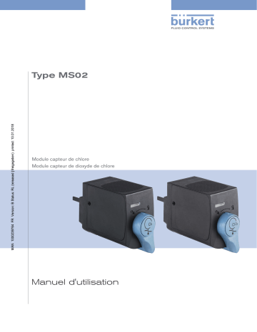 MS02 | Burkert 8905 Online Analysis System Manuel utilisateur | Fixfr