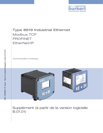 Burkert 8619 multiCELL Manuel utilisateur | Fixfr