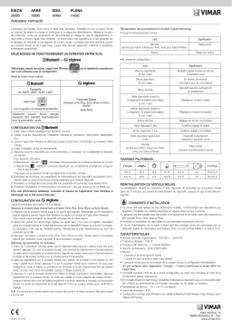 Vimar 20593 16 A IoT connected actuator grey Une information important