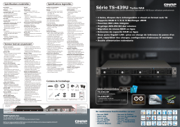 QNAP TS-439U-RP/ SP Fiche technique