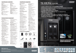 QNAP TS-239 Pro Fiche technique