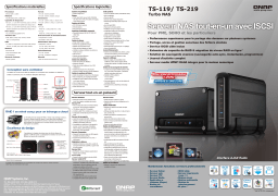 QNAP TS-219 Fiche technique