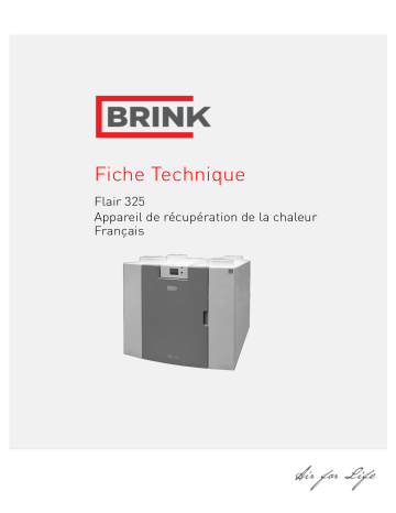 Brink Flair 325 Guide d'installation | Fixfr