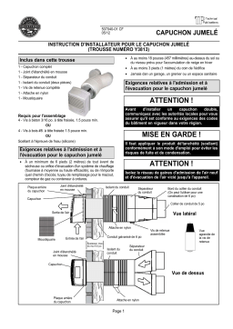 Lennox HRV/ERV Dual Hood Kit Guide d'installation