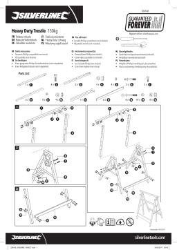 Silverline 226168 Heavy Duty Trestle Manuel du propriétaire