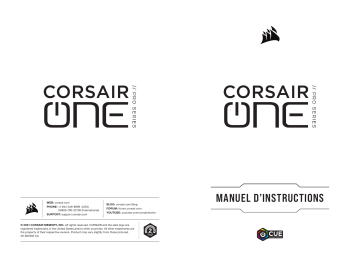 ONE a200 | Corsair ONE PRO a200 Compact Workstation PC Guide de démarrage rapide | Fixfr