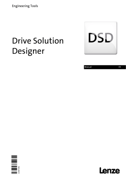 Lenze Drive Solution Designer Manuel utilisateur