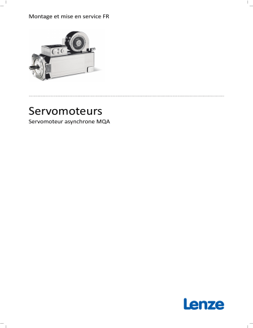 Lenze MQA asynchronous servo motor Manuel utilisateur | Fixfr