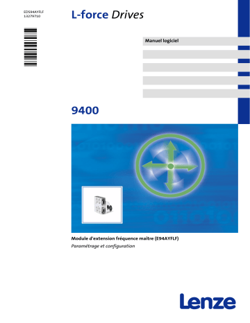 Lenze E94AYFLF Master frequency module Manuel utilisateur | Fixfr