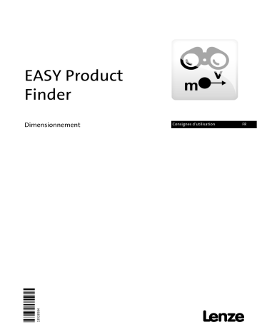 Lenze EASY Product Finder Manuel utilisateur | Fixfr