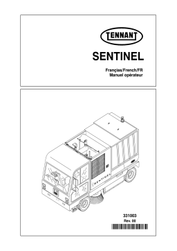 Tennant M-SENTINEL Mode d'emploi