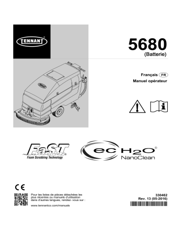 Tennant M-5680 Mode d'emploi | Fixfr